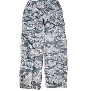 US Military Air Force Camouflage Utility Cargo Trouser Slacks Women’s Sz 4R